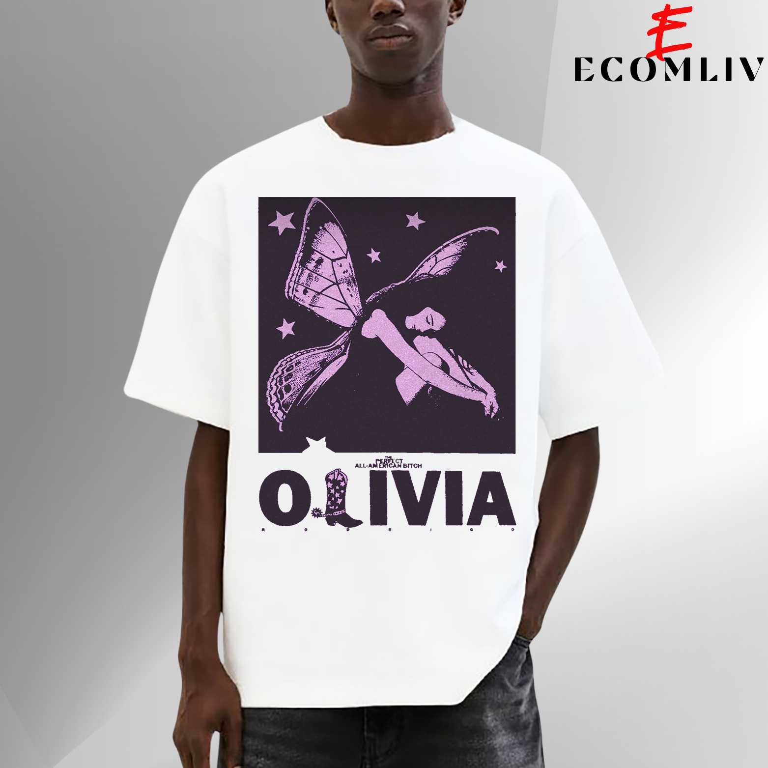 Olivia Rodrigo T-Shirt, Streetwear Pop T-Shirt